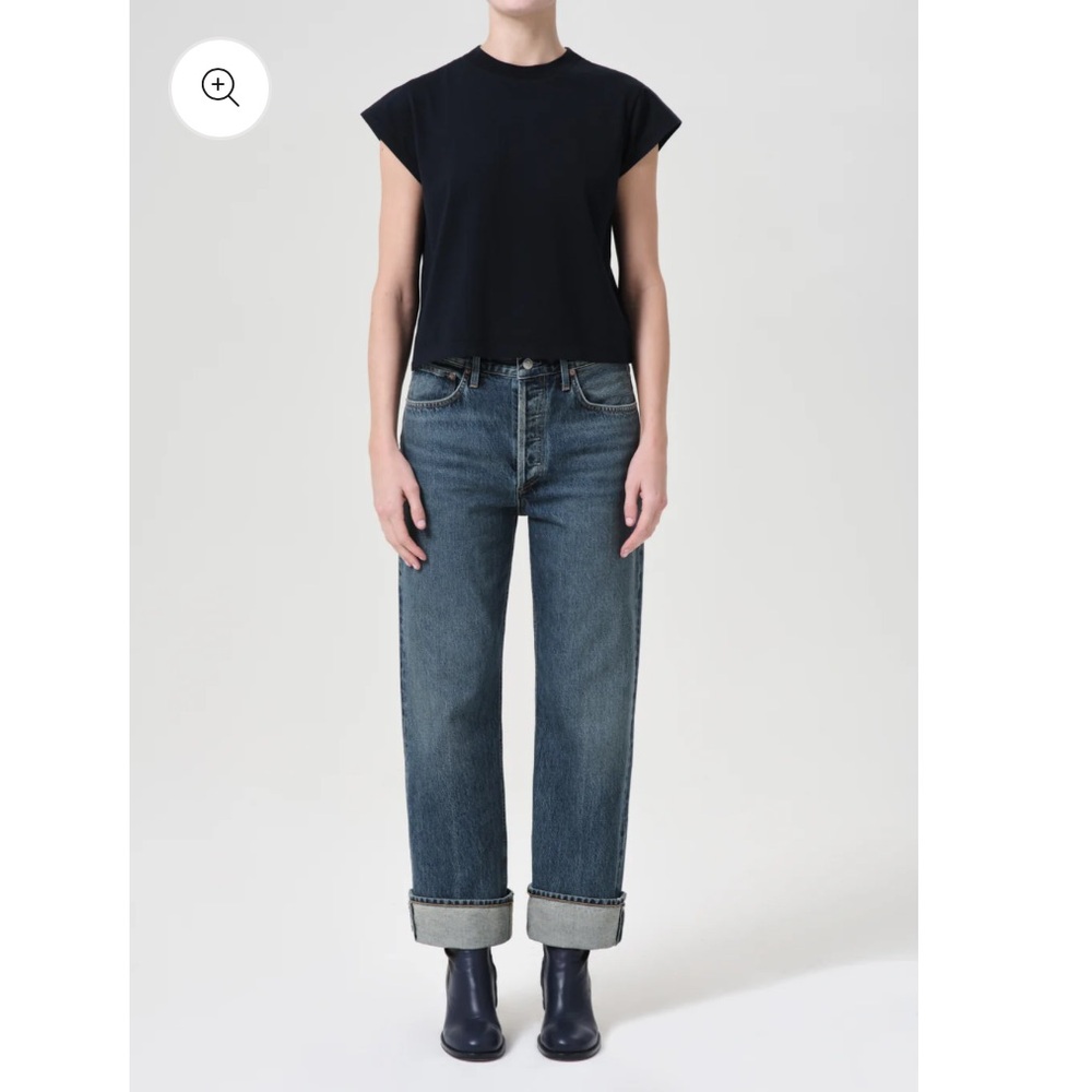 AGOLDE Fran Jean in Dwell in size 27